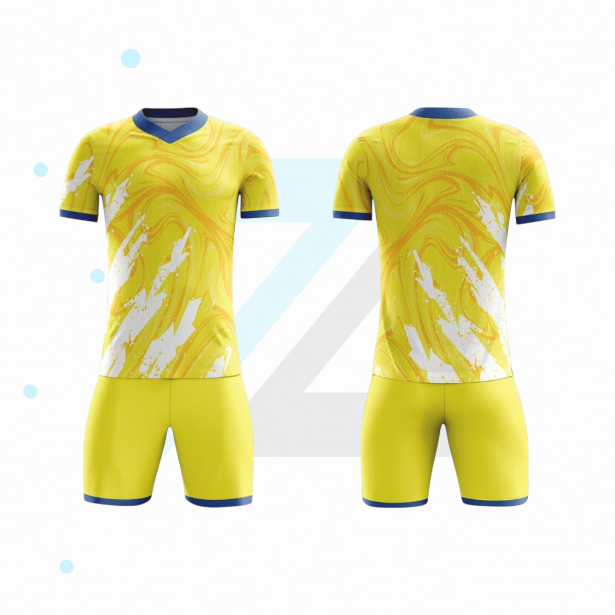 PowerLink Elite Soccer Uniform | Custom Match Jersey & Advanced Flex Performance Shorts angle 3